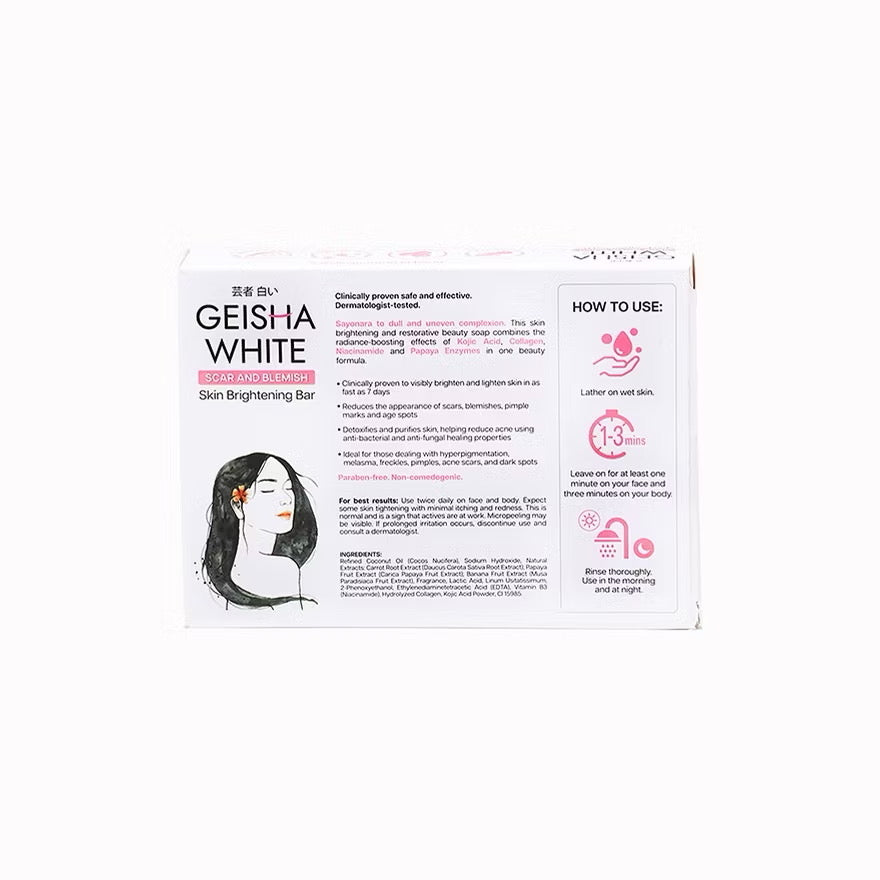 GEISHA White Classic Bar 2S 65g (Pre-Order)