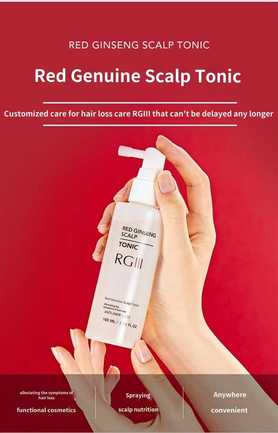 RGIII- Red Ginseng Scalp Tonic 100ml