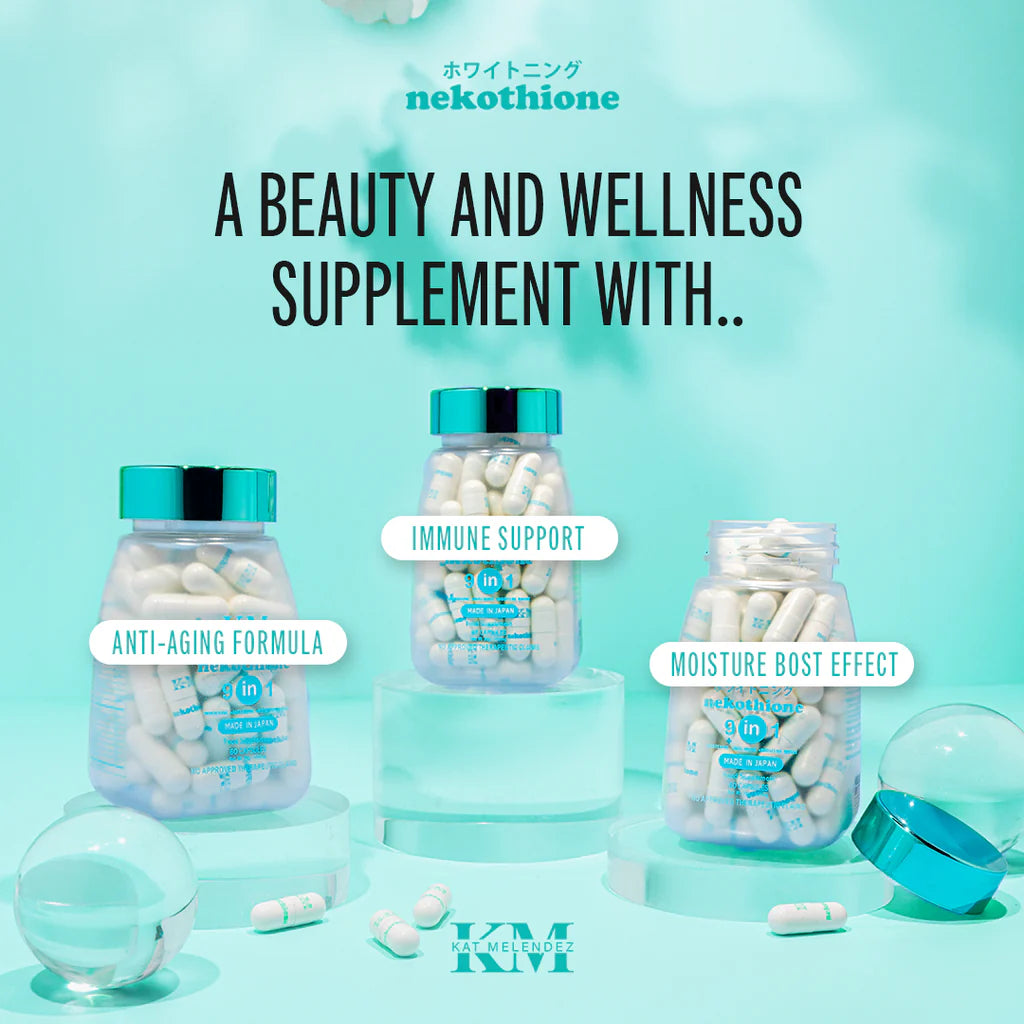 Nekothione 9 IN 1 By Kath Melendez, 60 Capsules.