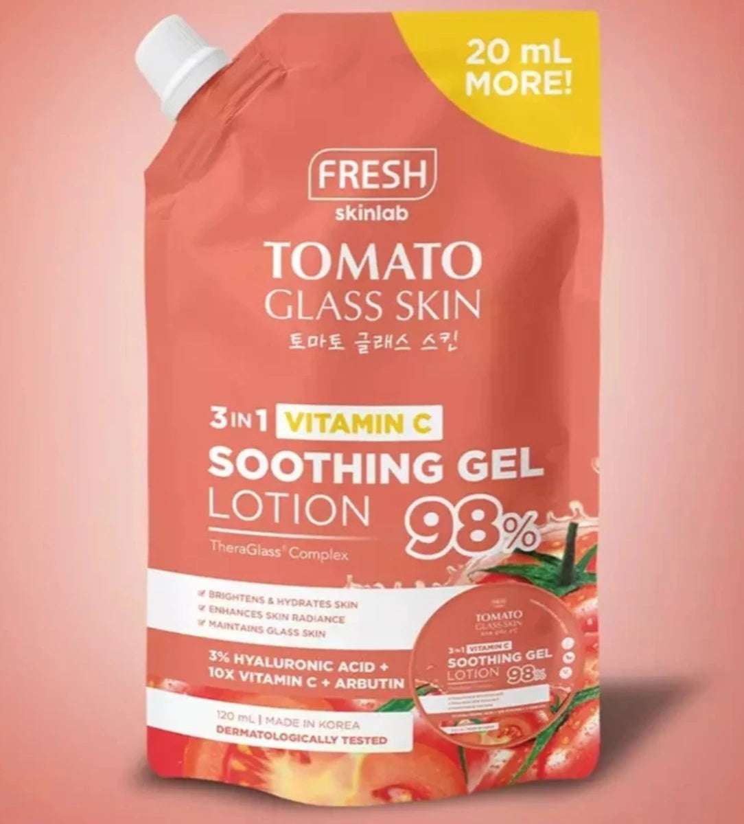 Fresh Skinlab Tomato Glass Skin Soothing Gel Lotion 120ml