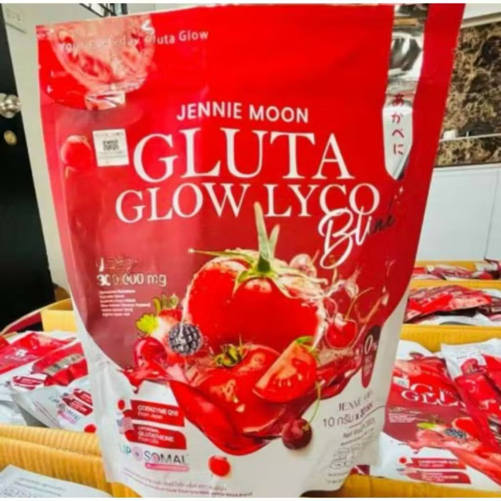 Jennie Moon Gluta Glow Lyco Blink | Liposomal Glutathione & Lycopene Juice