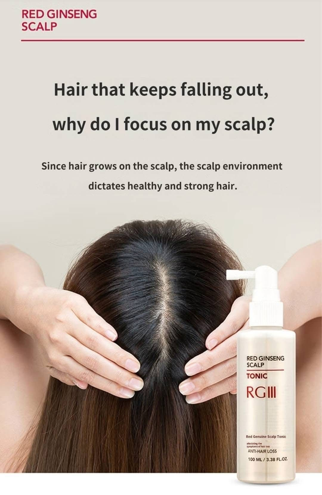 RGIII- Red Ginseng Scalp Tonic 100ml