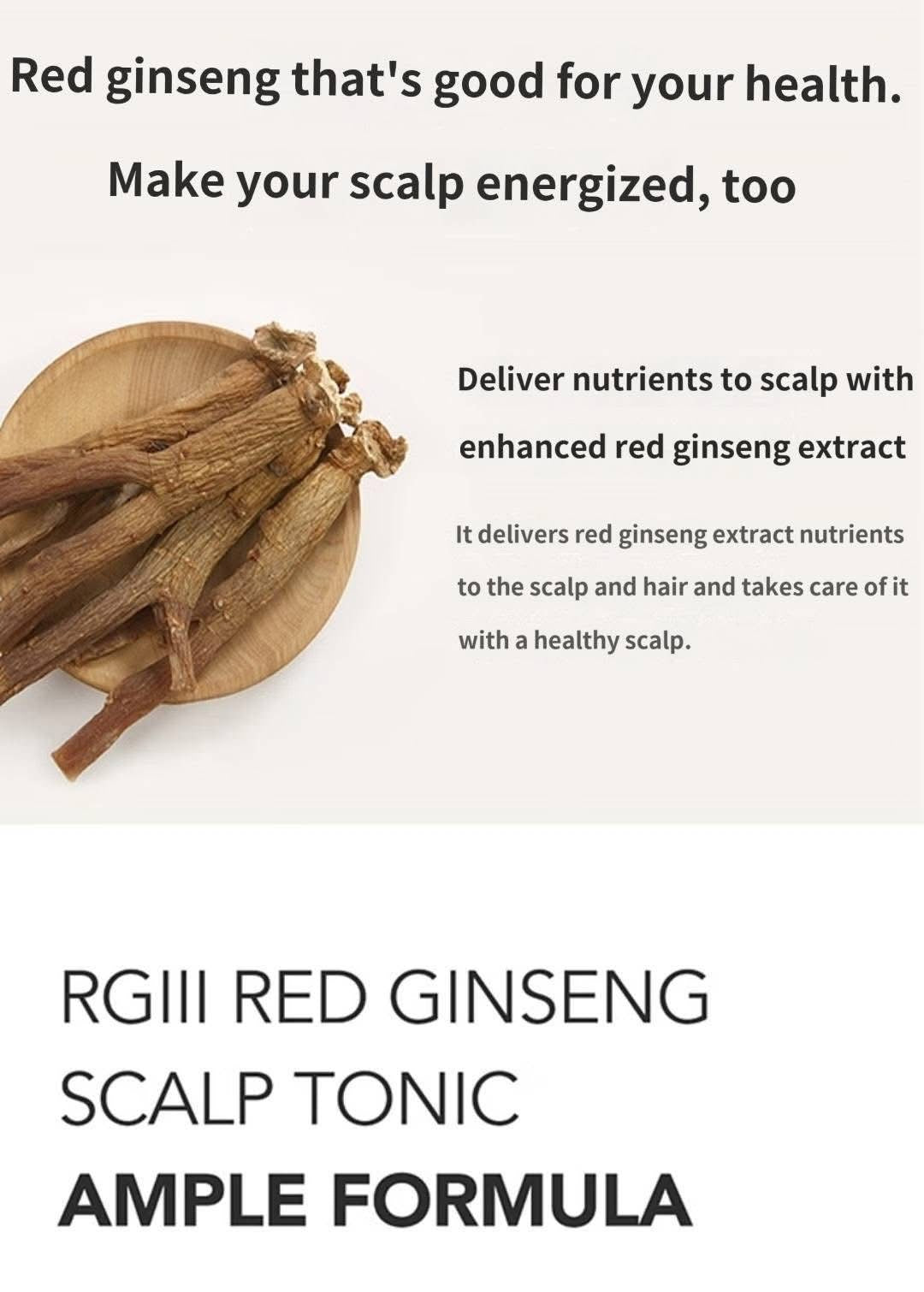 RGIII- Red Ginseng Scalp Tonic 100ml