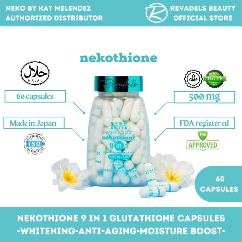 Nekothione 9 IN 1 By Kath Melendez, 60 Capsules.