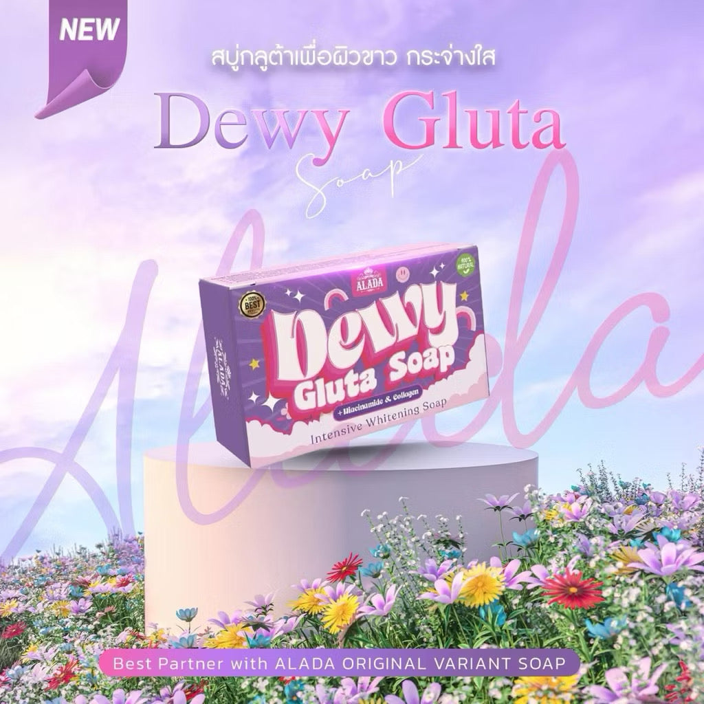 Alada Dewy Gluta Intensive Whitening Soap (70g) | Glow & Fade Dark Spots