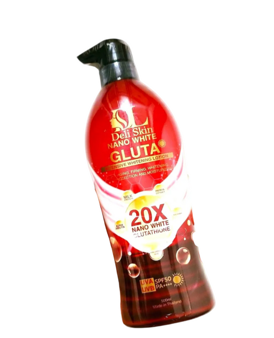 Deli Skin Nano White Gluta Intensive Whitening Lotion SPF50 PA++++ (Pre-Order)