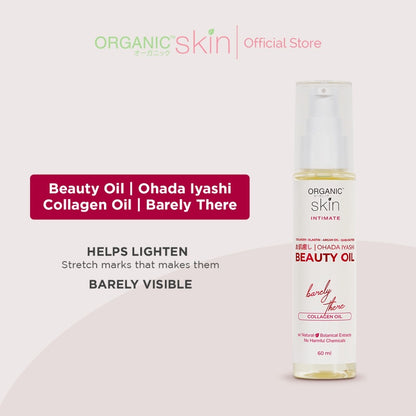 Organic Skin Japan Intimate Beauty Oil 60ml – Stretch Marks & Scar Treatment
