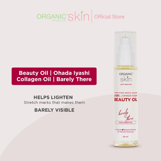 Organic Skin Japan Intimate Beauty Oil 60ml for Stretch Marks & Scar Treatment