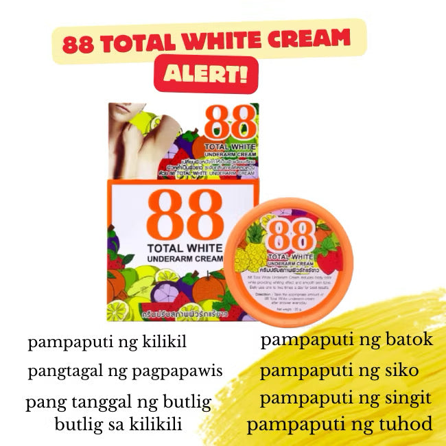 88 Total White Underarm Cream 35g – Brightening & Odor Care⁠