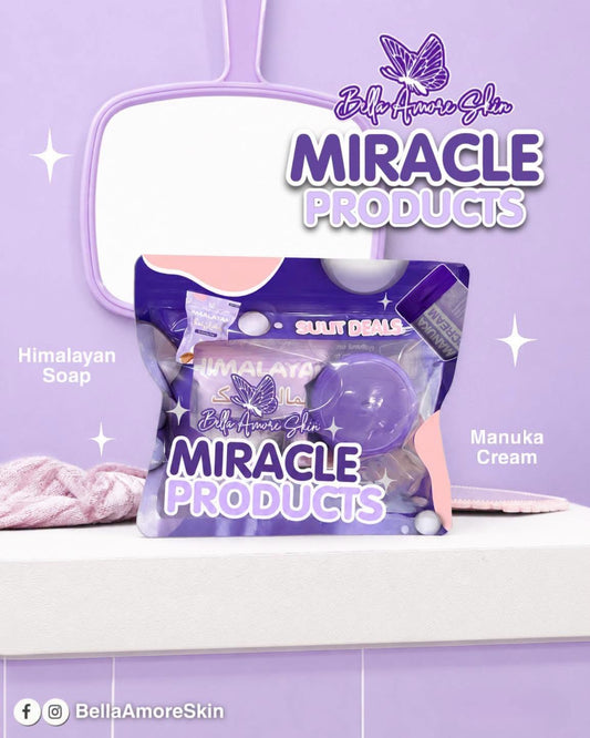 Bella Amore Miracle Duo: Himalayan Soap & Manuka Cream Mini Combo