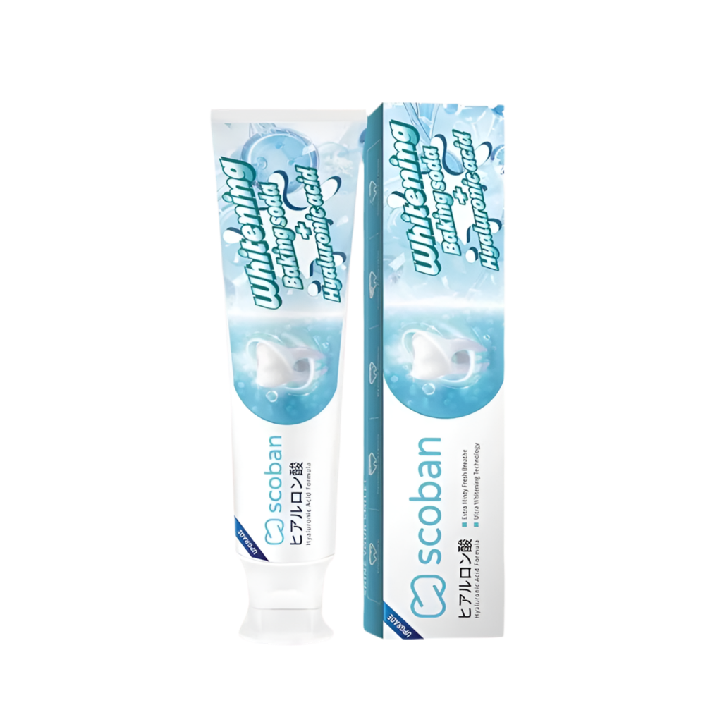 Whitening Toothpaste Japan Hyaluronic Acid Dual-Effect teeth Whitening Toothpaste