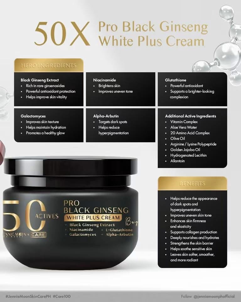 Jennie Moon Black Ginseng Cream