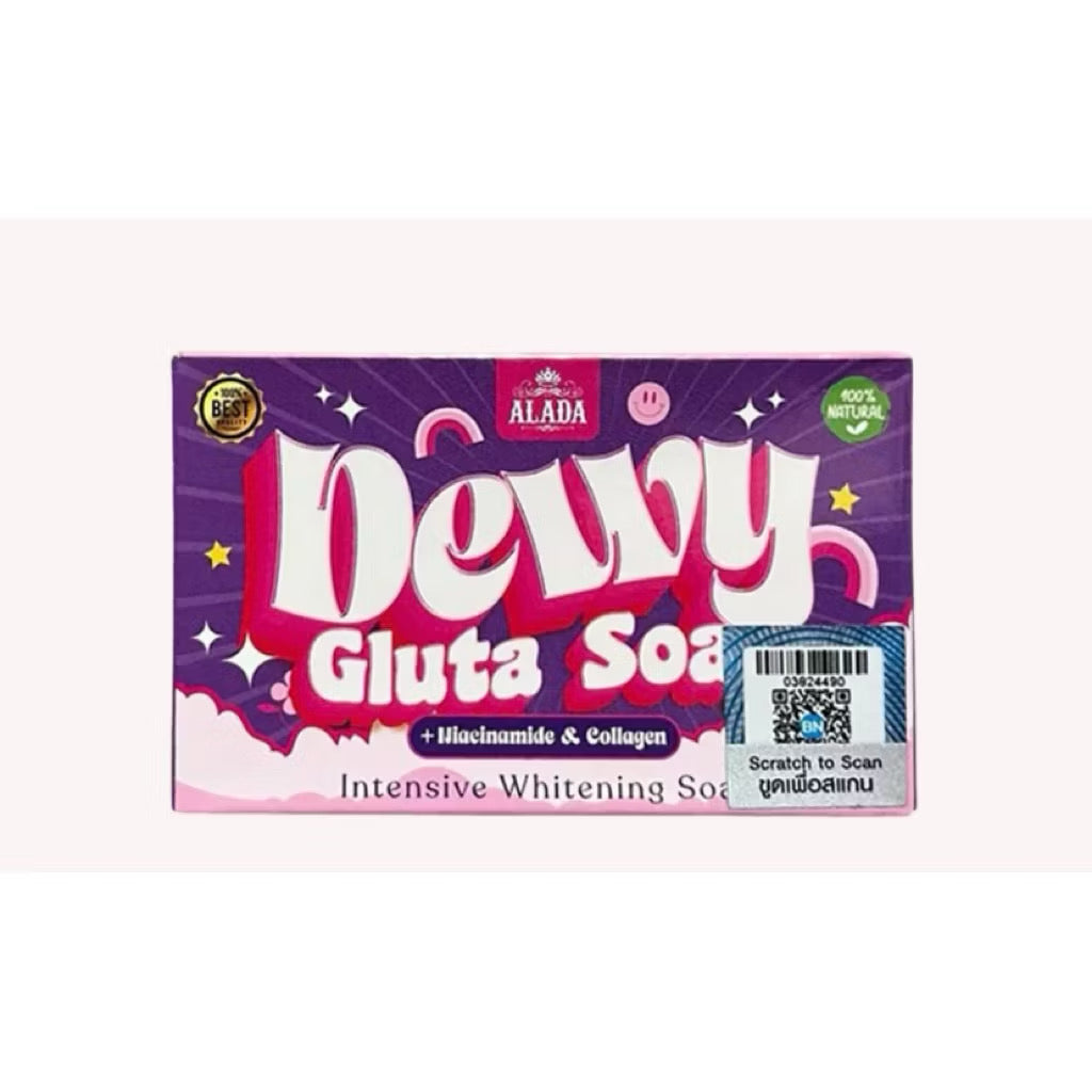 Alada Dewy Gluta Intensive Whitening Soap (70g) | Glow & Fade Dark Spots