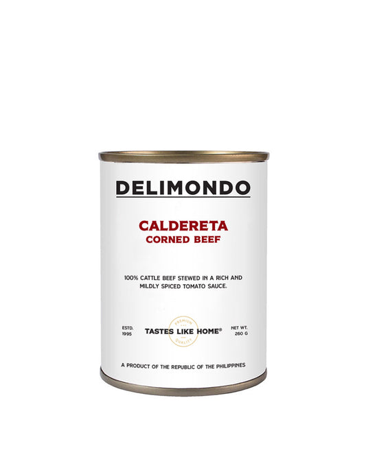 Delimondo Caldereta Corned Beef 260g | Premium Canned Beef