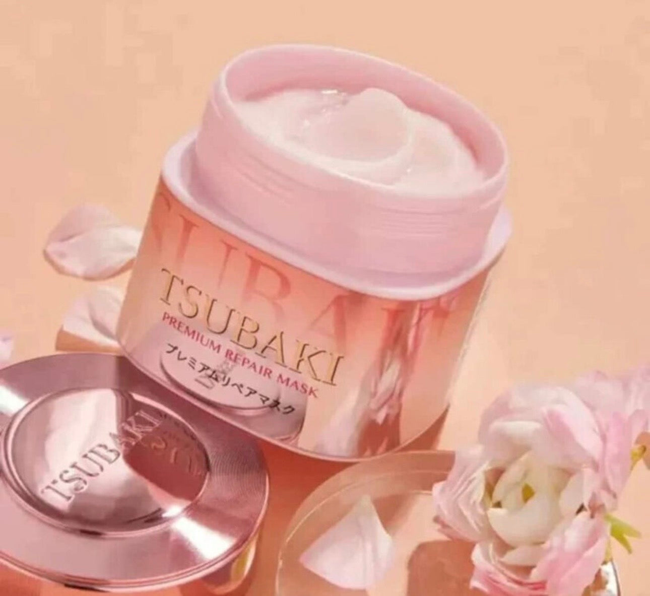 Tsubaki Camellia Hair Mask Pink Spring (Limited Edition)