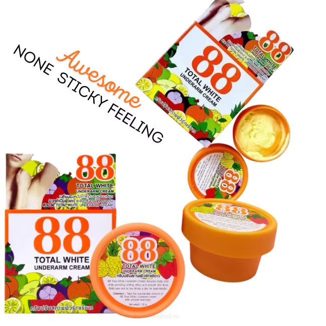 88 Total White Underarm Cream 35g – Brightening & Odor Care⁠