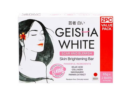 GEISHA White Classic Bar 2S 65g (Pre-Order)