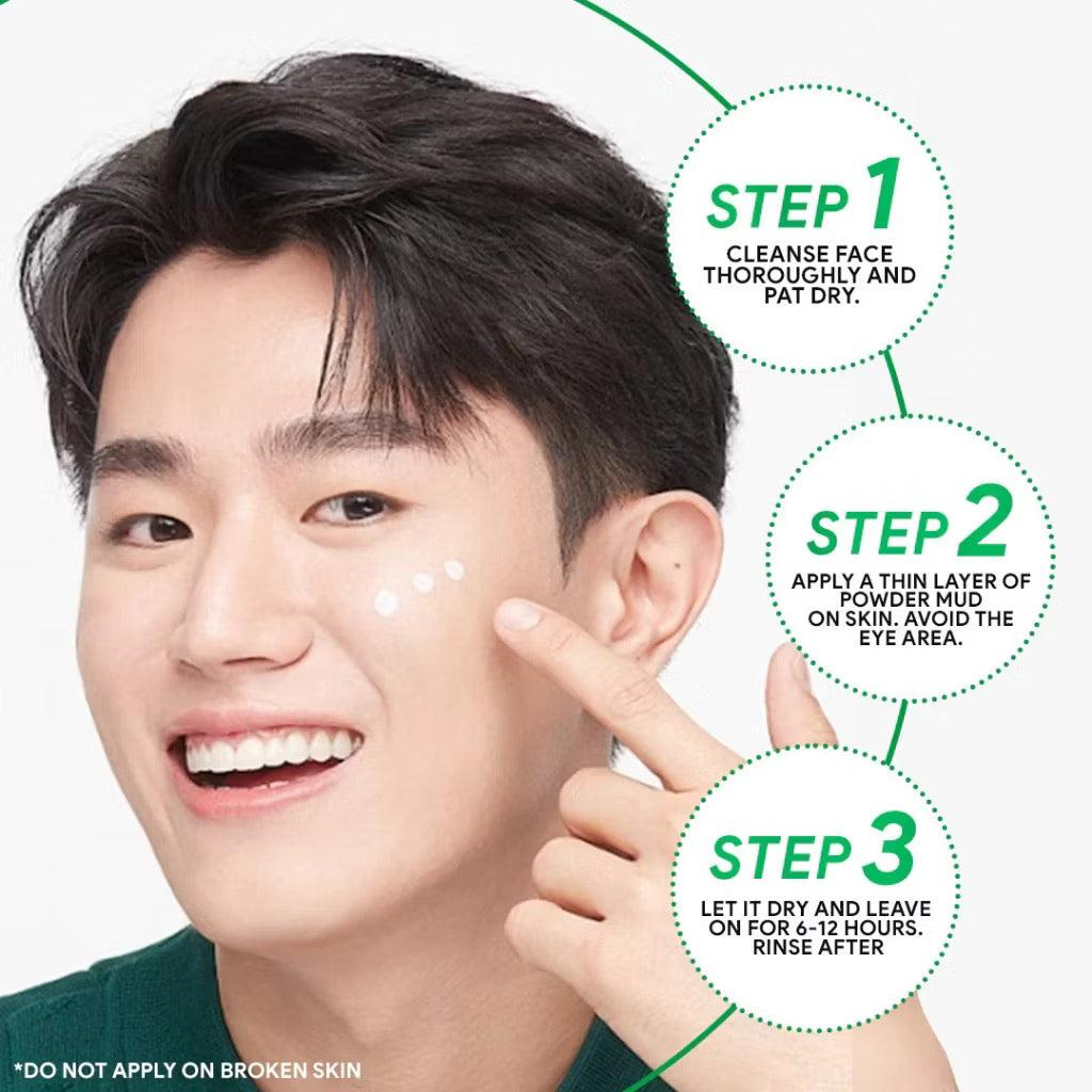 OXECURE Acne Clear Powder Mud Mask 30g