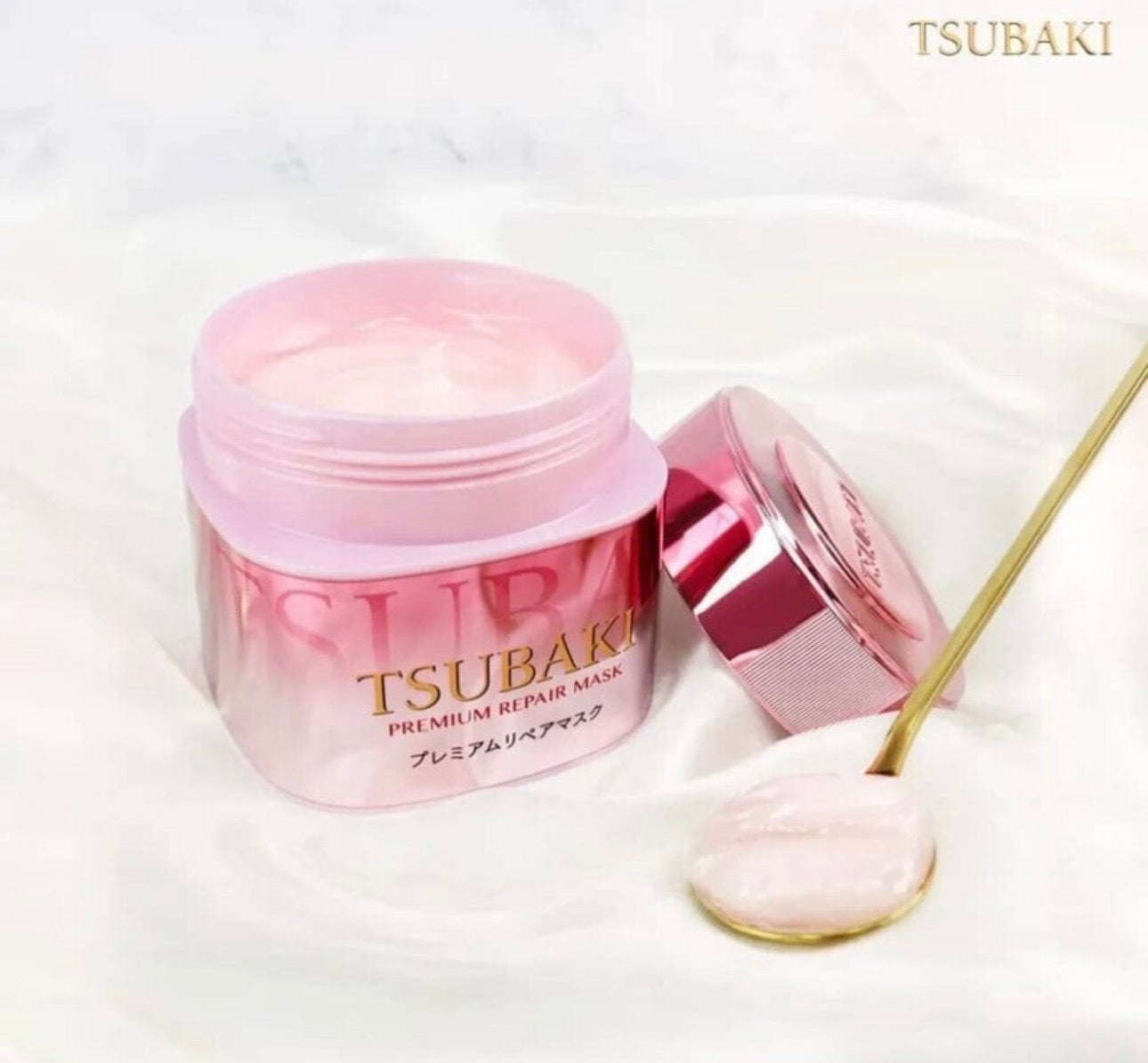 Tsubaki Camellia Hair Mask Pink Spring (Limited Edition)