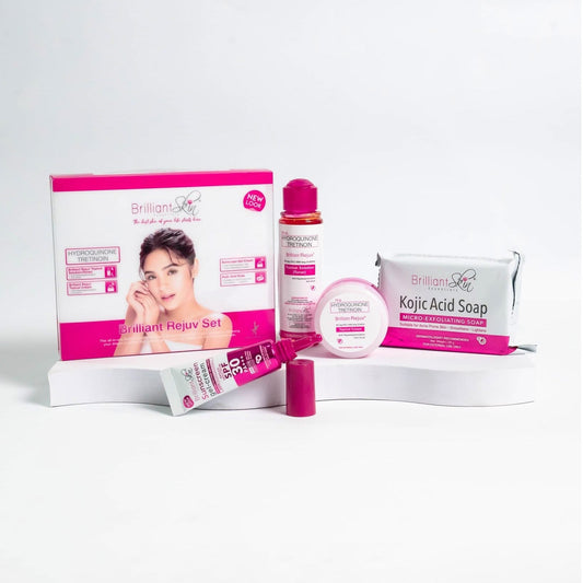 Brilliant Skin Rejuvenating Facial Set (4-Piece Kit) | Clear & Bright Skin⁠