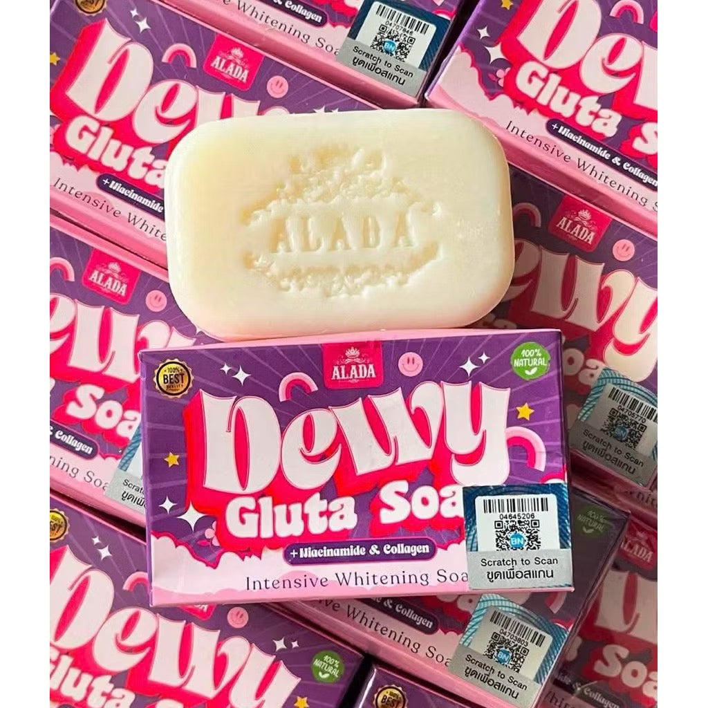 Alada Dewy Gluta Intensive Whitening Soap (70g) | Glow & Fade Dark Spots