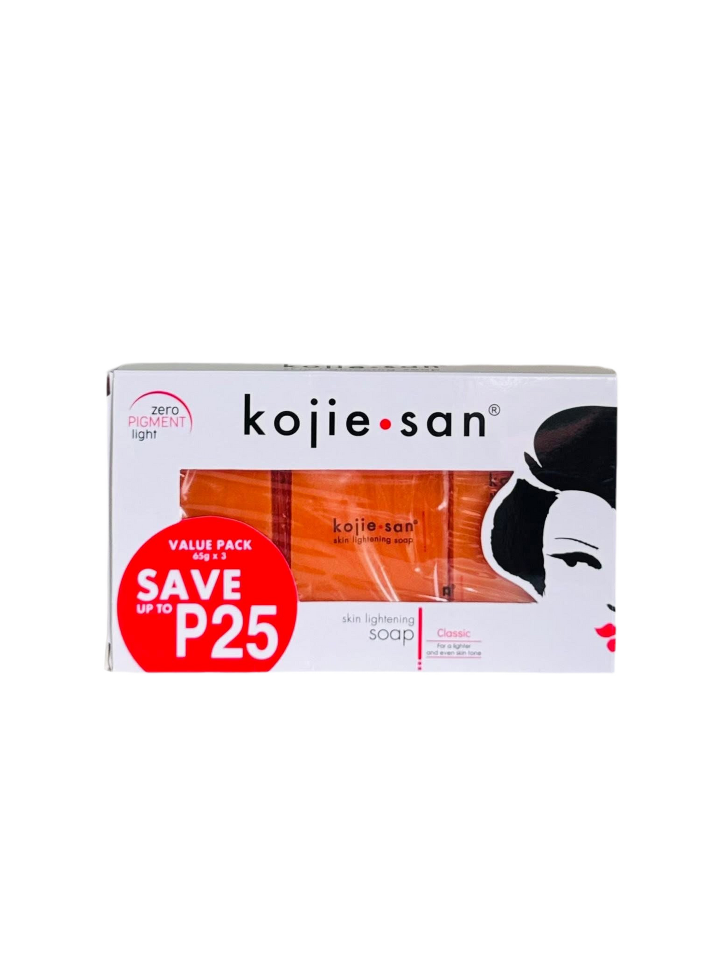 Kojie San Skin Lightening Soap (3 x 65g)