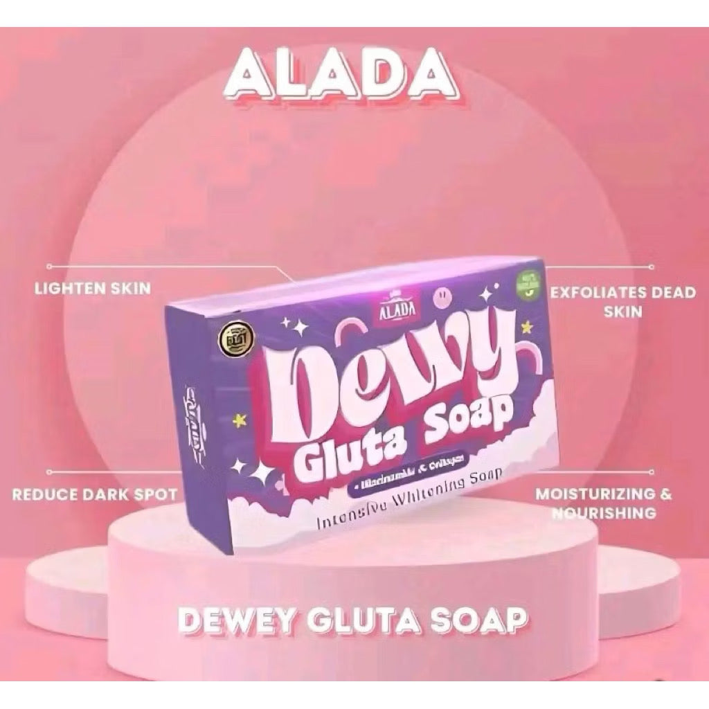 Alada Dewy Gluta Intensive Whitening Soap (70g) | Glow & Fade Dark Spots